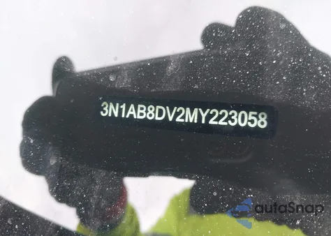 2021 Nissan Sentra Sr Xtronic Cvt из США, поврежденный, VIN 3N1AB8DV2MY223058